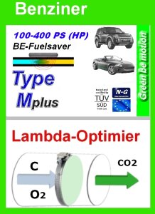 Benzin Selbstmontage-  BE-Fuelsaver  M+ 100-400 PS Benzin + 1055 Lamdaopti.