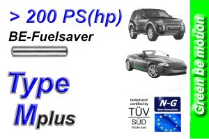 BE-Fuelsaver Type Mplus ab 200 PS - 400 PS SUV und Sportwagen (Sprit sparen, mehr Leistung)